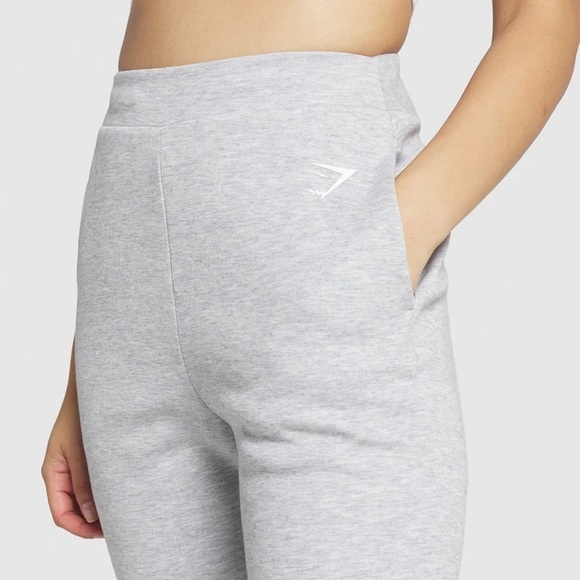 Gymshark ‘Warm Up’ Joggers (XS) - light grey marl - Picture 9 of 9
